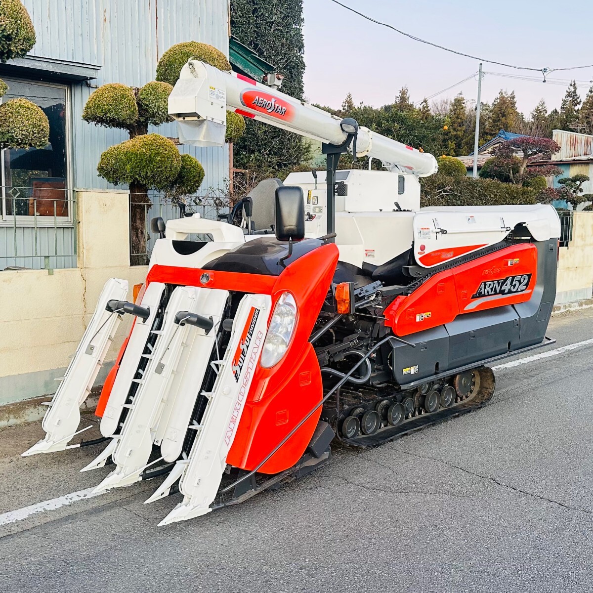 クボタ コンバイン 4条