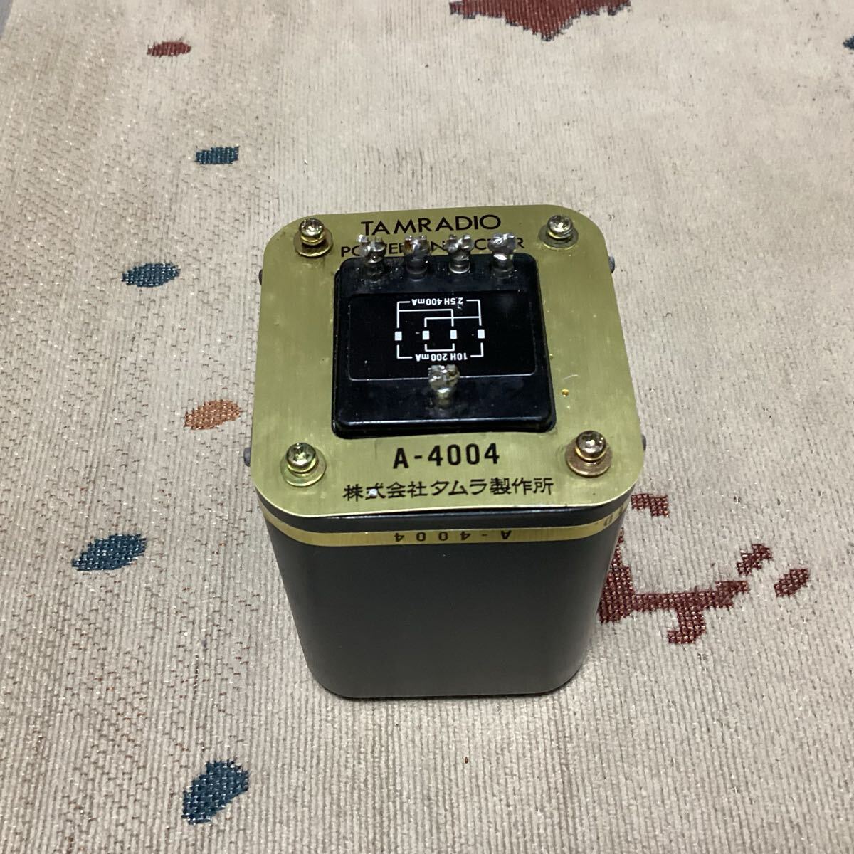 TAMURA TKS-1 CDトランス　RCA＞XLR　動作良好 TAMURA CDトランス RCA＜＞XLR 昇圧率1：2 動作良好 - メルカリ