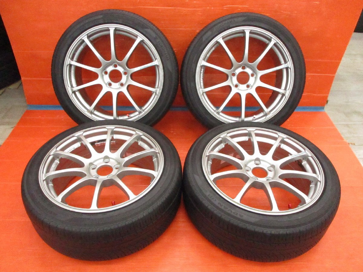 希少 ADVAN RACING RS アドバン 17インチ タイヤホイール PCD 114.3 