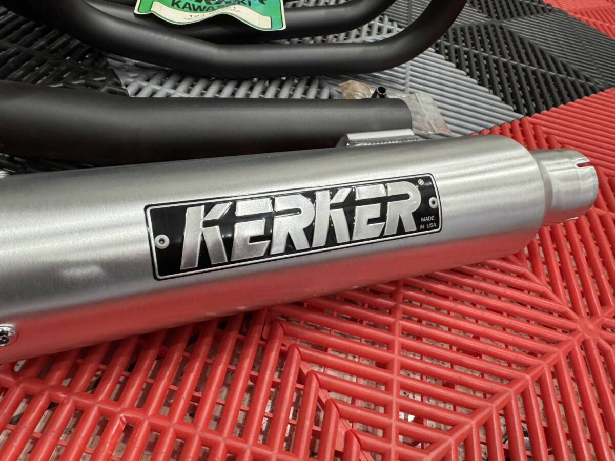 ☆未使用品☆ KERKER アルミ エンブレム 耐熱仕様 RACING SYSTEM 旧 