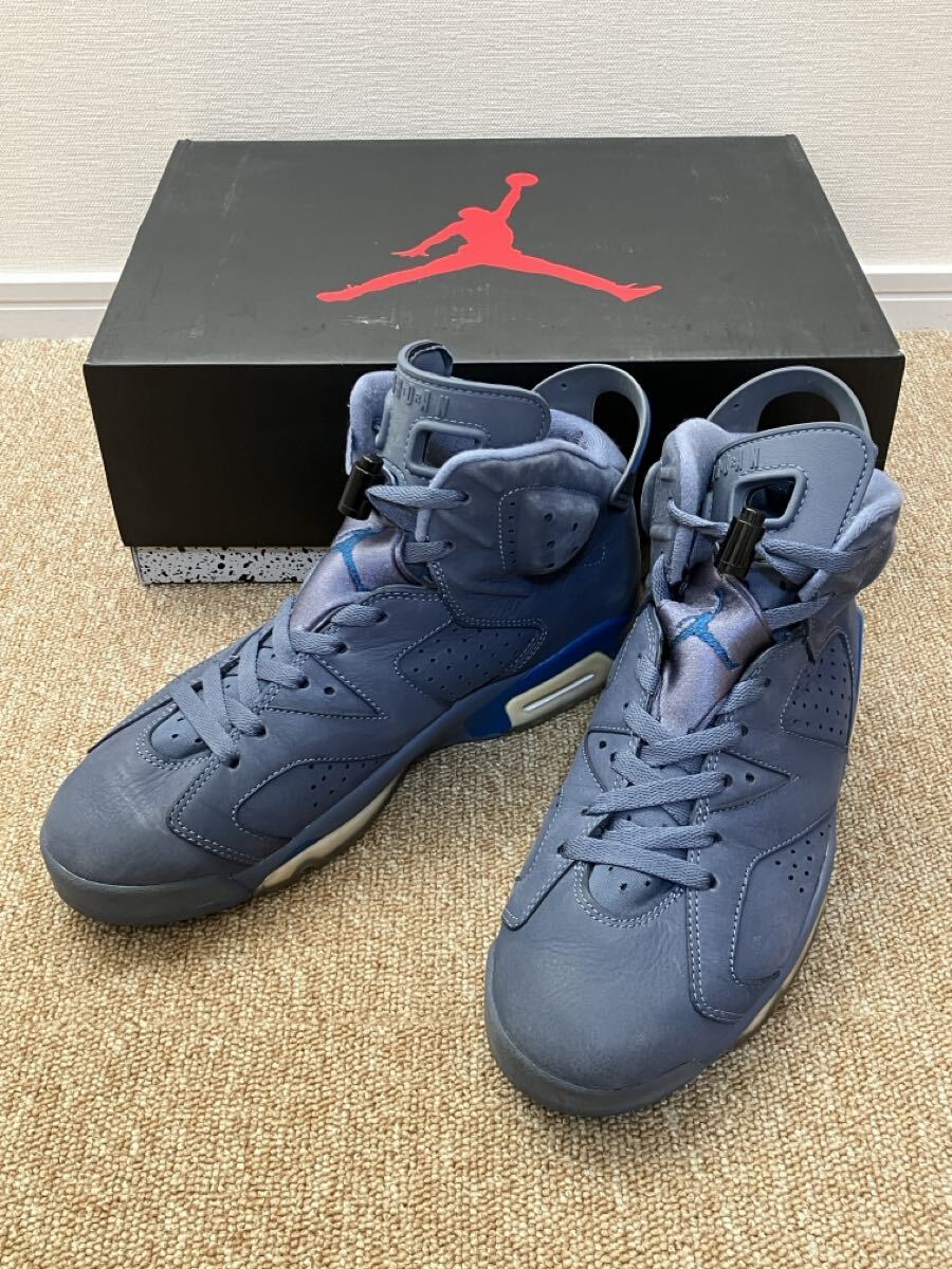 新品未使用 26.5cm AIR JORDAN 6 RETRO OG SPORT BLUE （ホワイト 