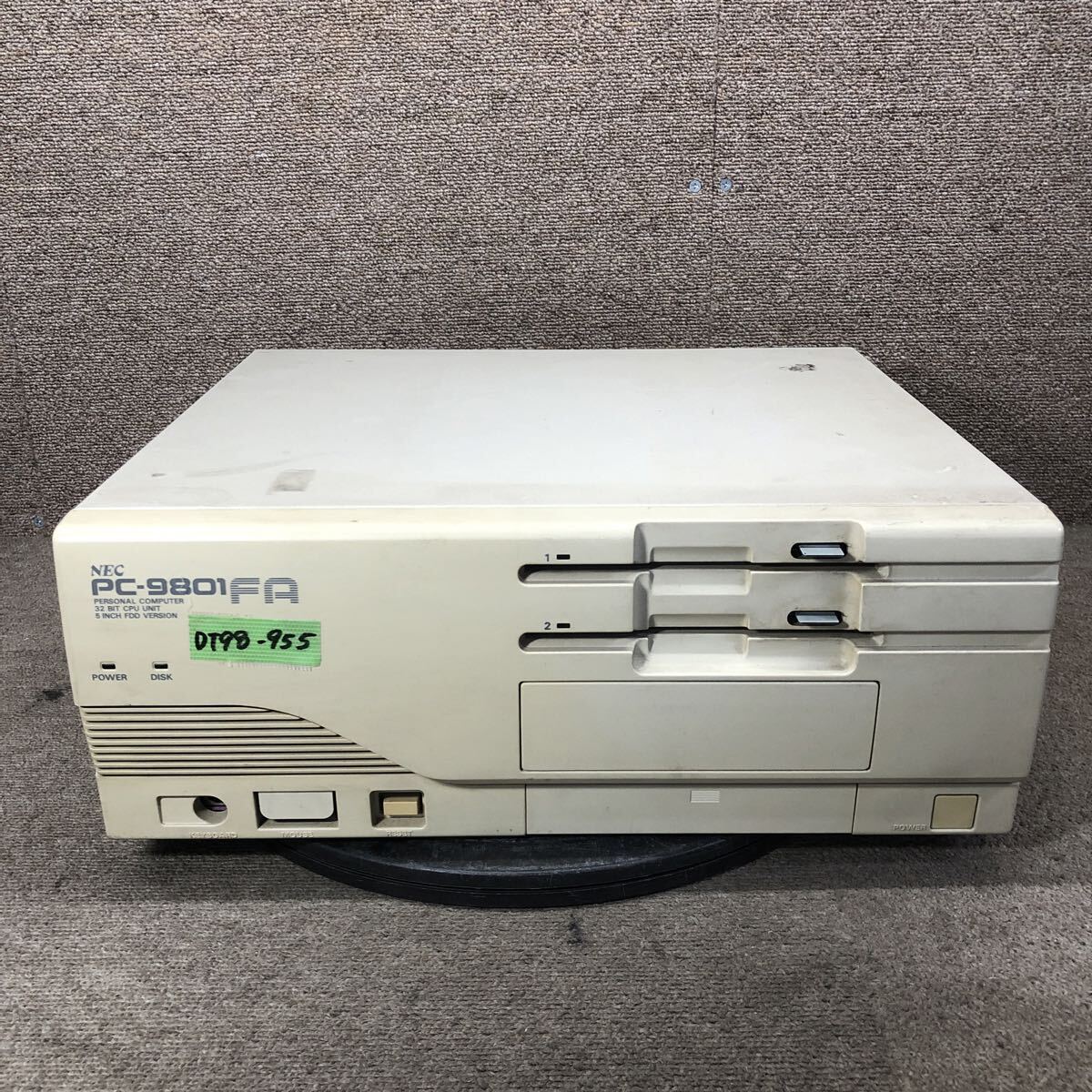 通電OK NEC PC-9801BX パーソナルコンピュータ NECの「PC-9801」「PC-100」が重要科学技術史資料に登録 - 価格.com