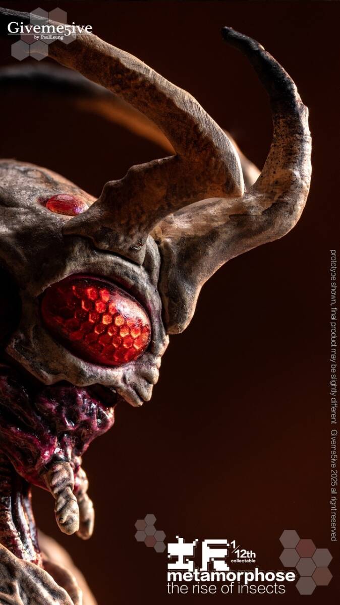 Preview of 虫啓(METAMORPHOSE - THE RISE OF INSECTS)シリーズ Airoki(アイロキ) 1/12 クウガ