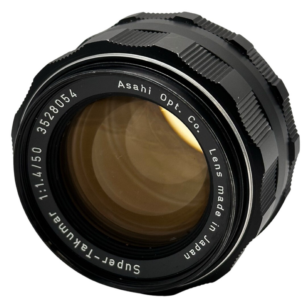 【黄変なし】Super Takumar 50mm F1.4 フード付 C135 黄変なし】Super Takumar 50mm F1.4 フード付 C135 【公式通販】