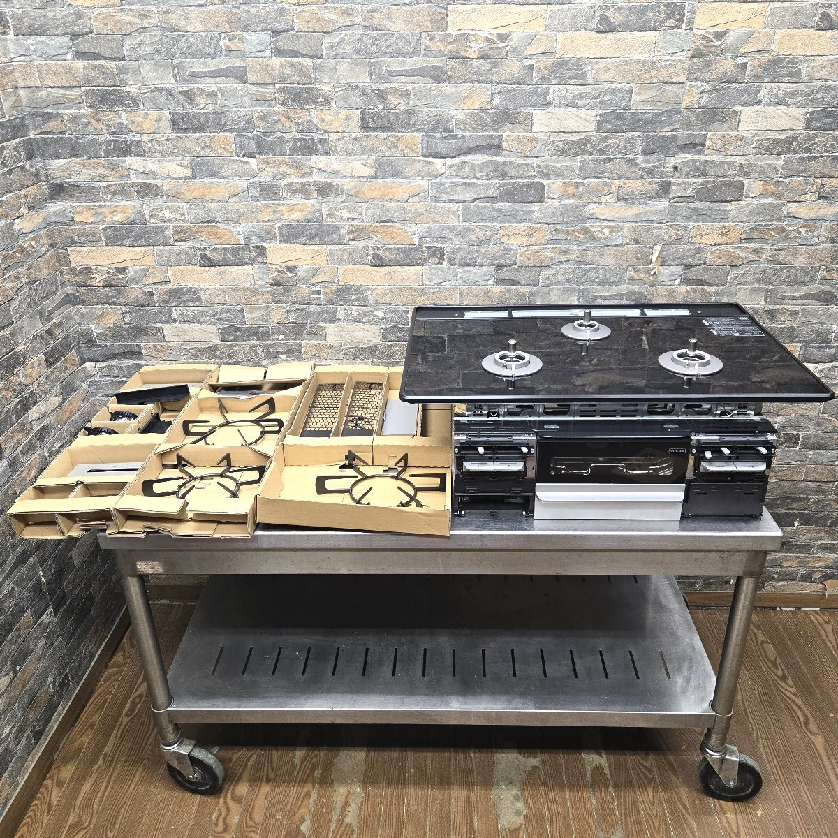 □展示品□未使用品□Rinnai/リンナイ□ガスビルトインコンロ □展示品□未使用品□Rinnai/リンナイ□ガスビルトインコンロ