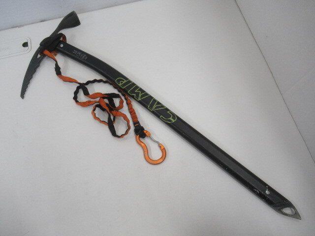 AKa6987　年代物　ピッケル　MADE　IN　ITARY　イタリア製　登山用 CAMP INTERALP ピッケル ヴィンテージピッケル イタリア製 約80.5cm