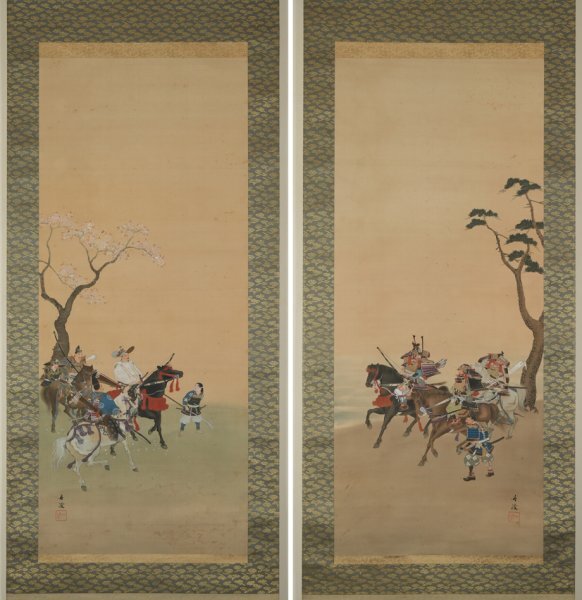 掛軸 武将