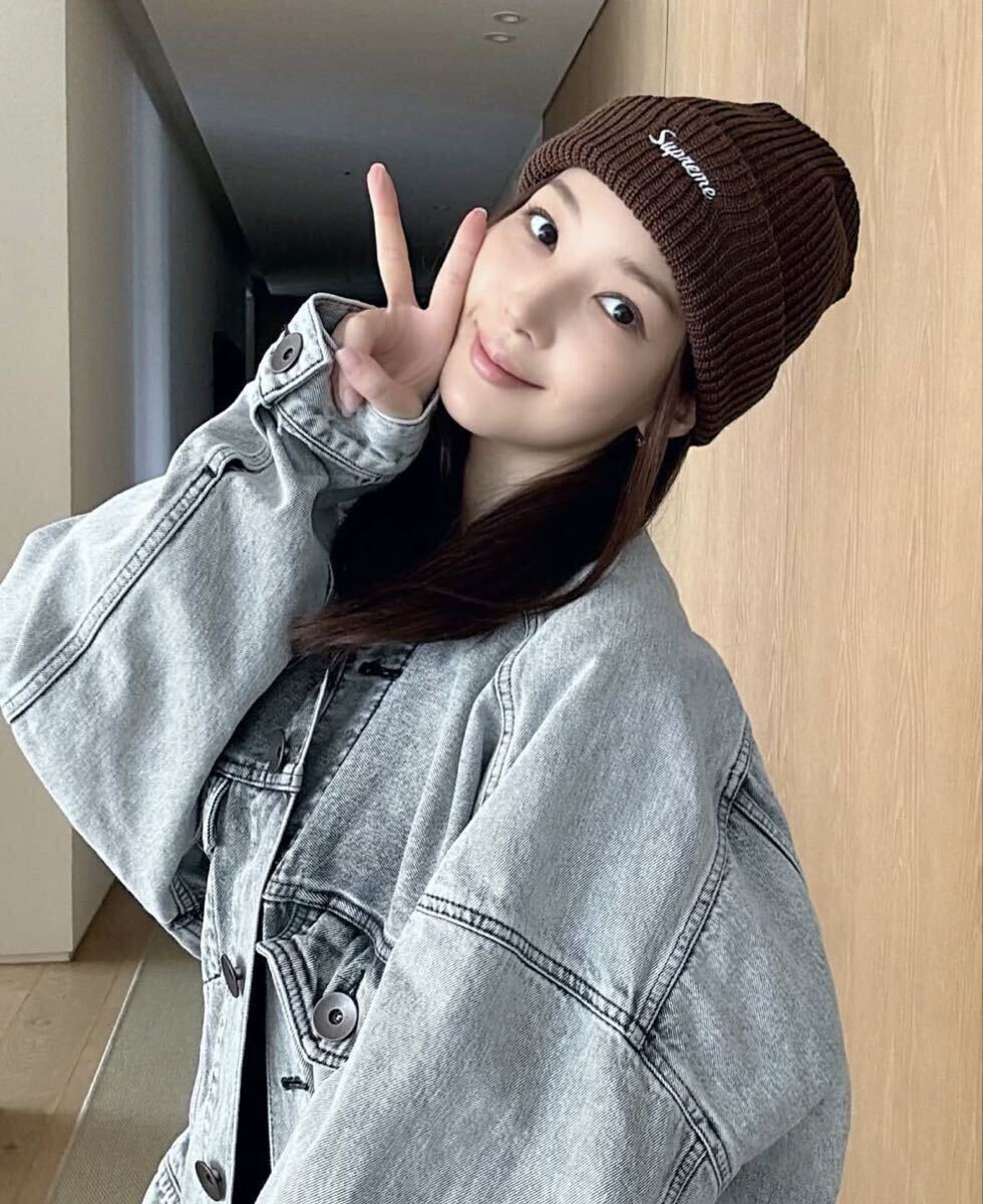 Supreme Loose Gauge Beanie Black 24FW シュプリーム ルーズ ゲージ