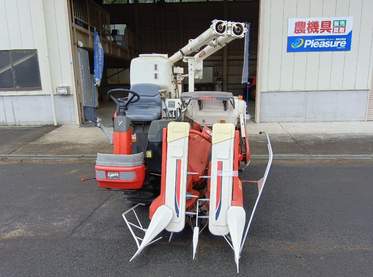 ヤンマーコンバイン2条