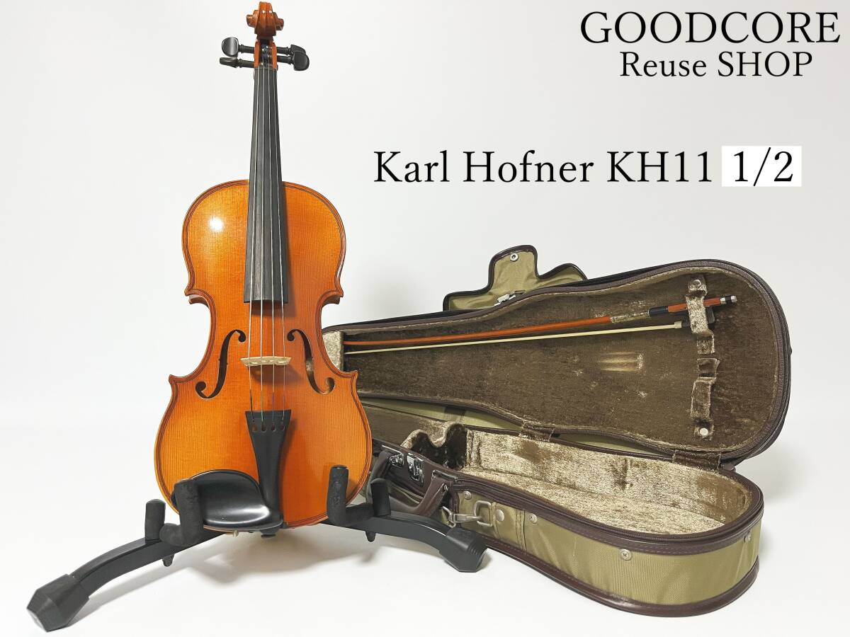 【美品】KARL HOFNER 1990年 4/4 カールヘフナー美虎杢 KH7 美品】KARL HOFNER 1990年 4/4 カールヘフナー美虎杢 KH7 【公式通販】