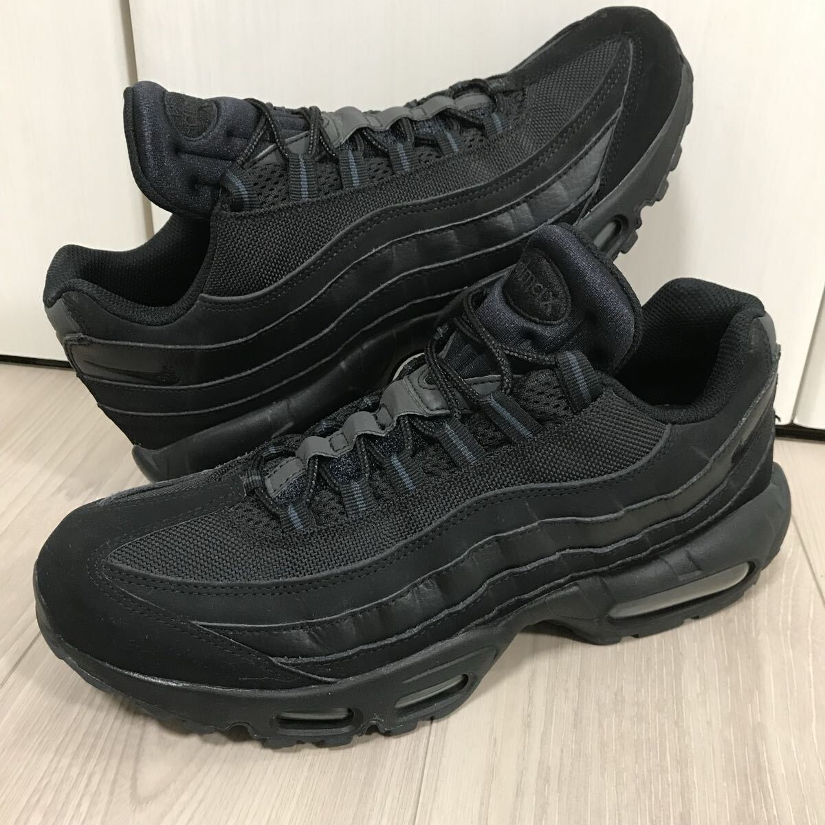 Nike Air Max 95 Essential Triple Black Dark Grey All ナイキ エア 