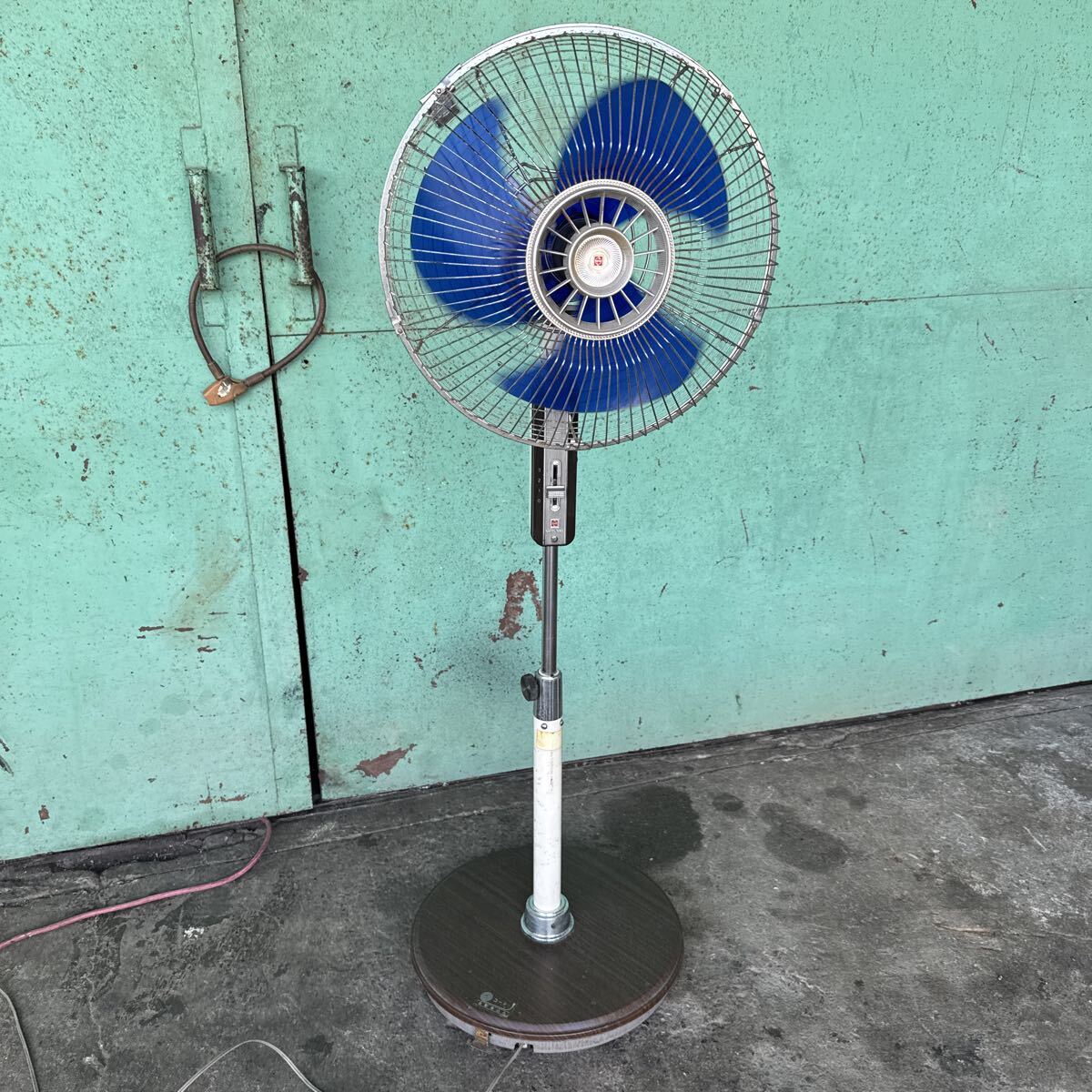 動作品□National ナショナル 大型扇風機 ELECTRIC F-40W3 扇風機 