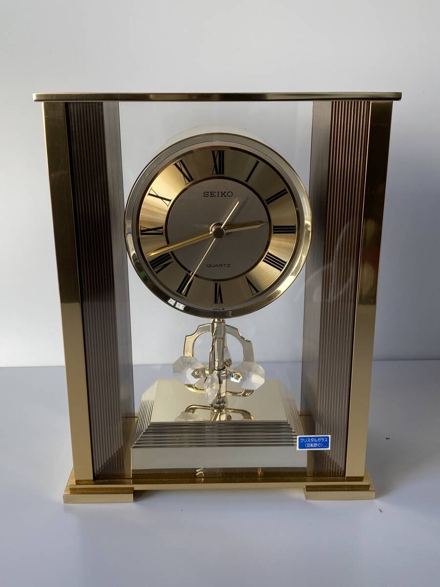 ◇アンティーク◇ SEIKO セイコー 置き時計 クオーツ アナログ 時計