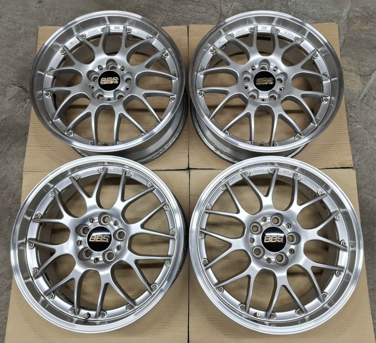 bbs rs BBS スーパーRS 18×8J ET42 ジャンクRS501 ② 18インチの通販