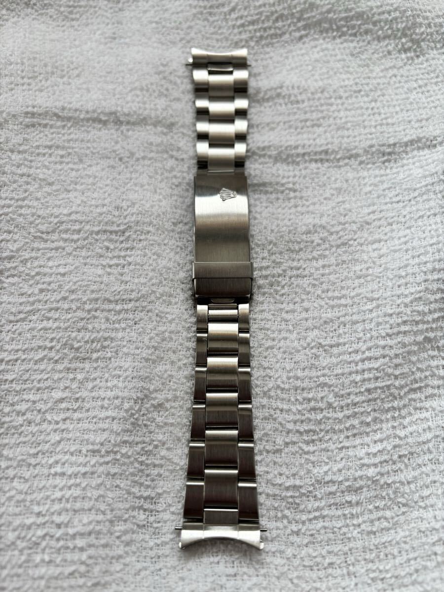 希少 正規品 希少ROLEX サブマリーナ用 純正ステンレスブレス延長金具 