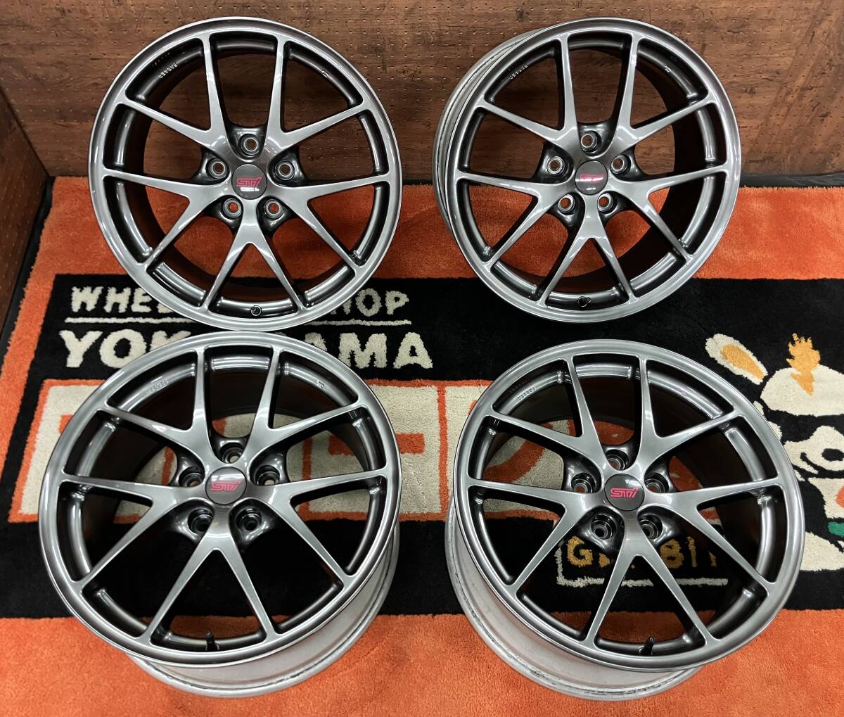 ◎スバル WRX 純正OP BBS 18インチ 8.5J +55 114.3/5穴 STI