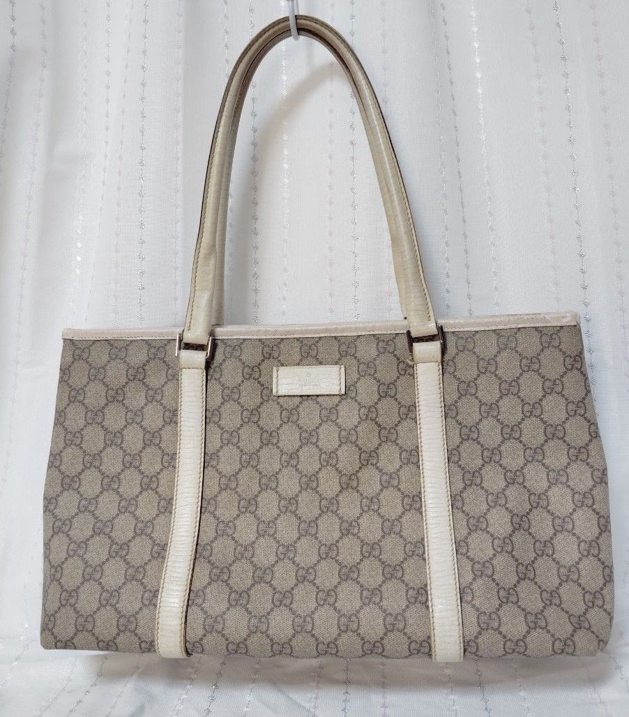 極美品 150 GUCCI グッチ トートバッグ ハンドバッグ GG柄 | Shop at