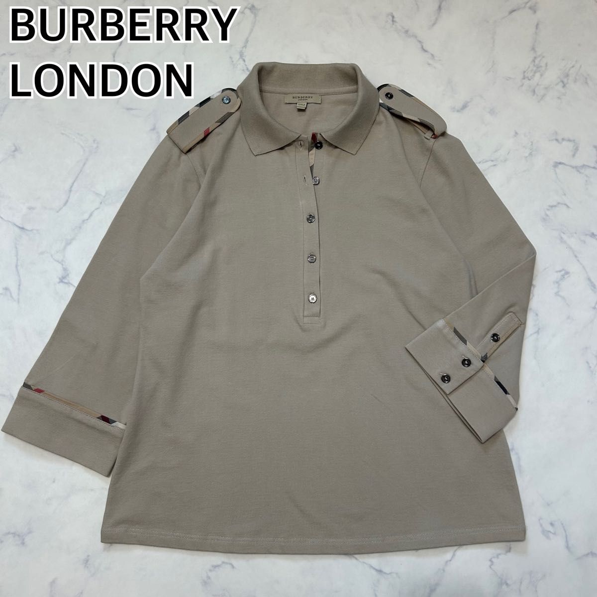現行タグ BURBERRY ノバチェック　ホースロゴ　ポロシャツ　大きいサイズ メンズ 現行タグ BURBERRY ノバチェック ホースロゴ ポロシャツ 大きい