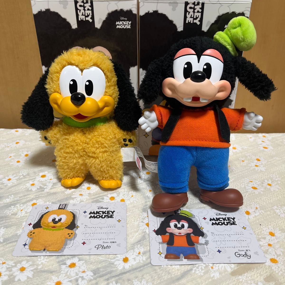 POPMART DISNEY ミッキーファミリー ぬいきー　デイジー　グーフィー 正規品 ミッキーファミリー グーフィー デイジー Mickey Family