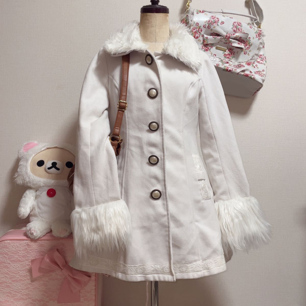 当時物lizlisaリズリサリズメロ ポンチョコート 姫 y2k 00s | Shop at