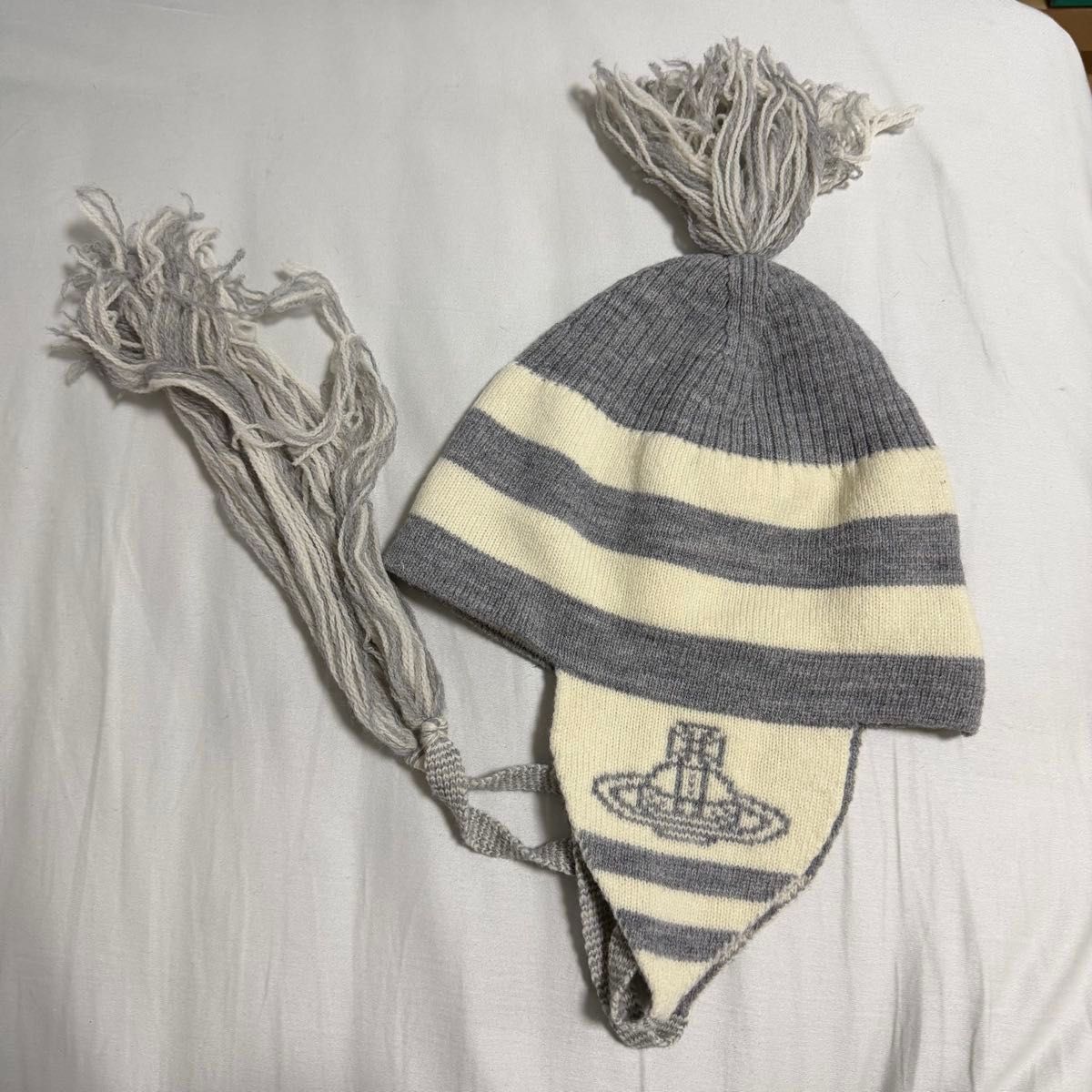 Palace vivienne westwood ニット帽 黒 ロゴ刺繍 在庫限り Palace 