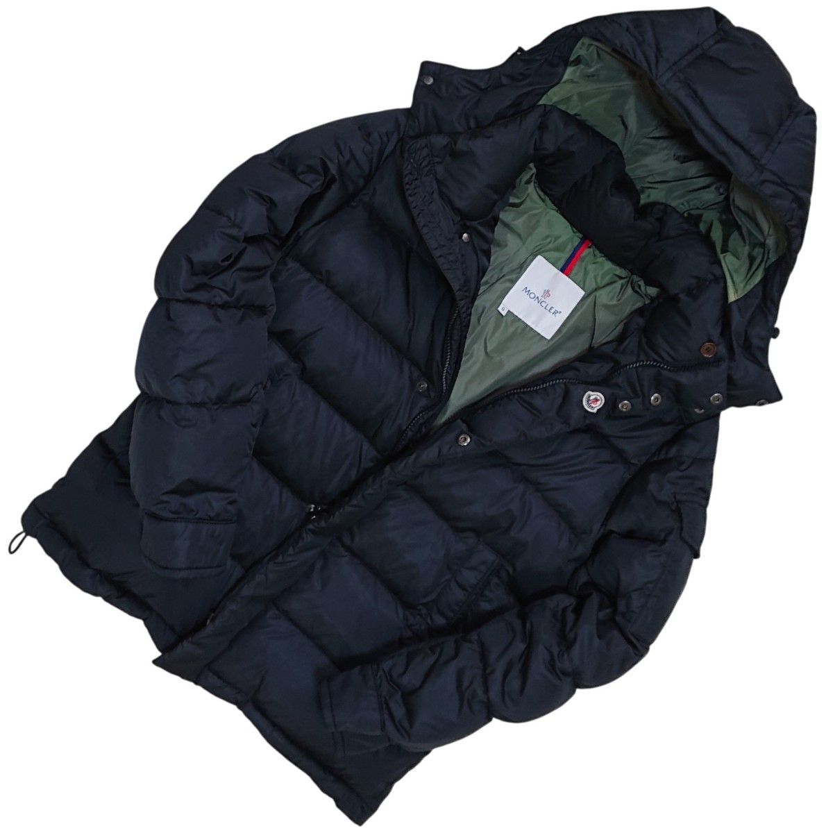 極美品】MONCLER モンクレール ダウンベスト AMIENS 紺 フード | Shop