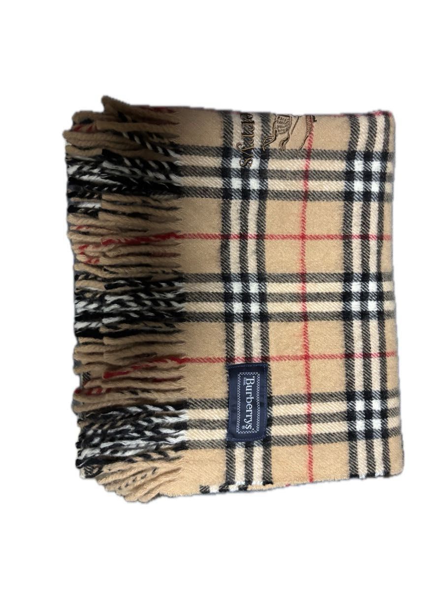BURBERRYS バーバリー マフラー チェック カシミア ベージュ系 | Shop