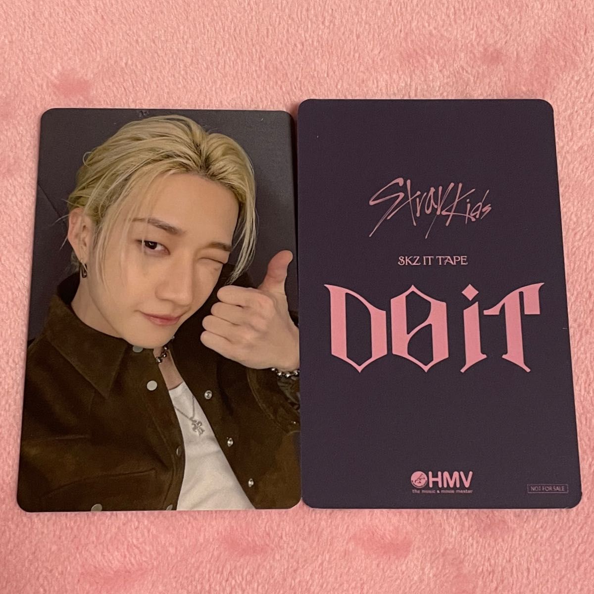 スキズ　straykids DOIT hmv ラキドロ　サイン入り スキズstraykids do it HMV ラキドロ8種 印字サインコンプ