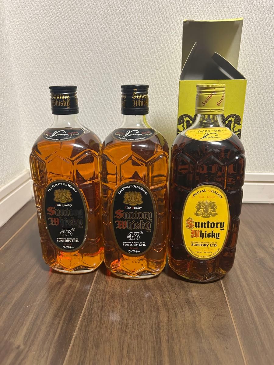 古酒】未開栓 SUNTORY GREETING ウイスキー 3本セット 【公式通販】