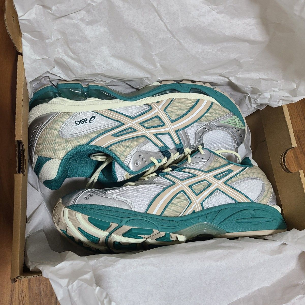 新品 NEEDLES ニードルス ASICS アシックス コラボ EX89 スニーカー 27 