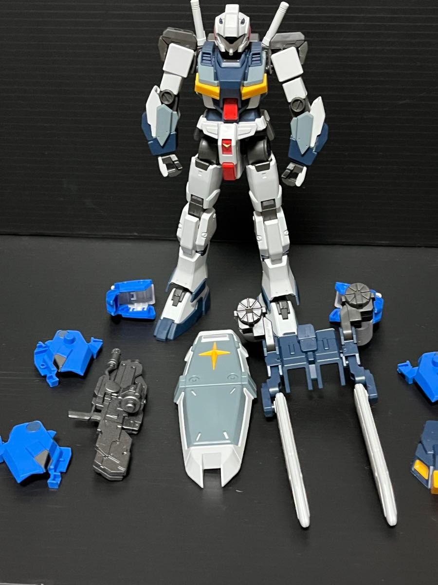 EG νガンダム 二次元彩色 二次元塗装 1/144 プラモデル 完成品