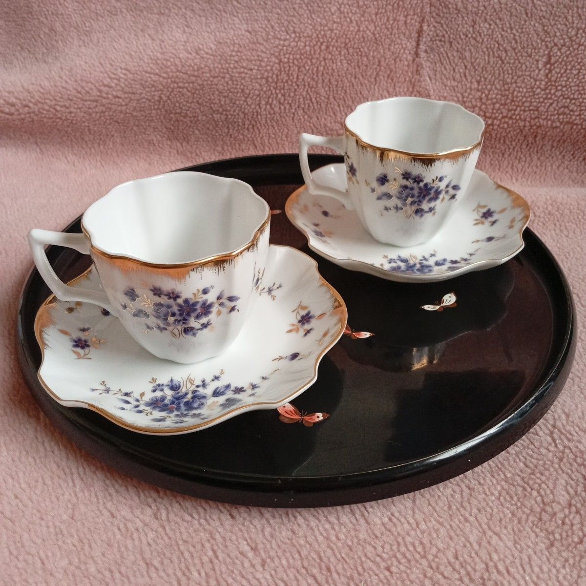 4客セット！Luminarc2客×2計リュミナルクカップ&ソーサーzenixyalta 