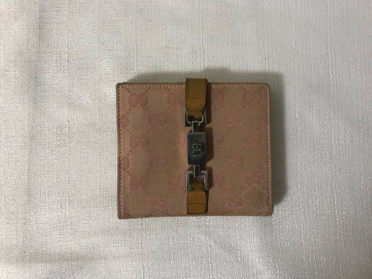 本物グッチGUCCI二つ折りGG柄コンパクトミラー鏡旅行トラベルメンズ