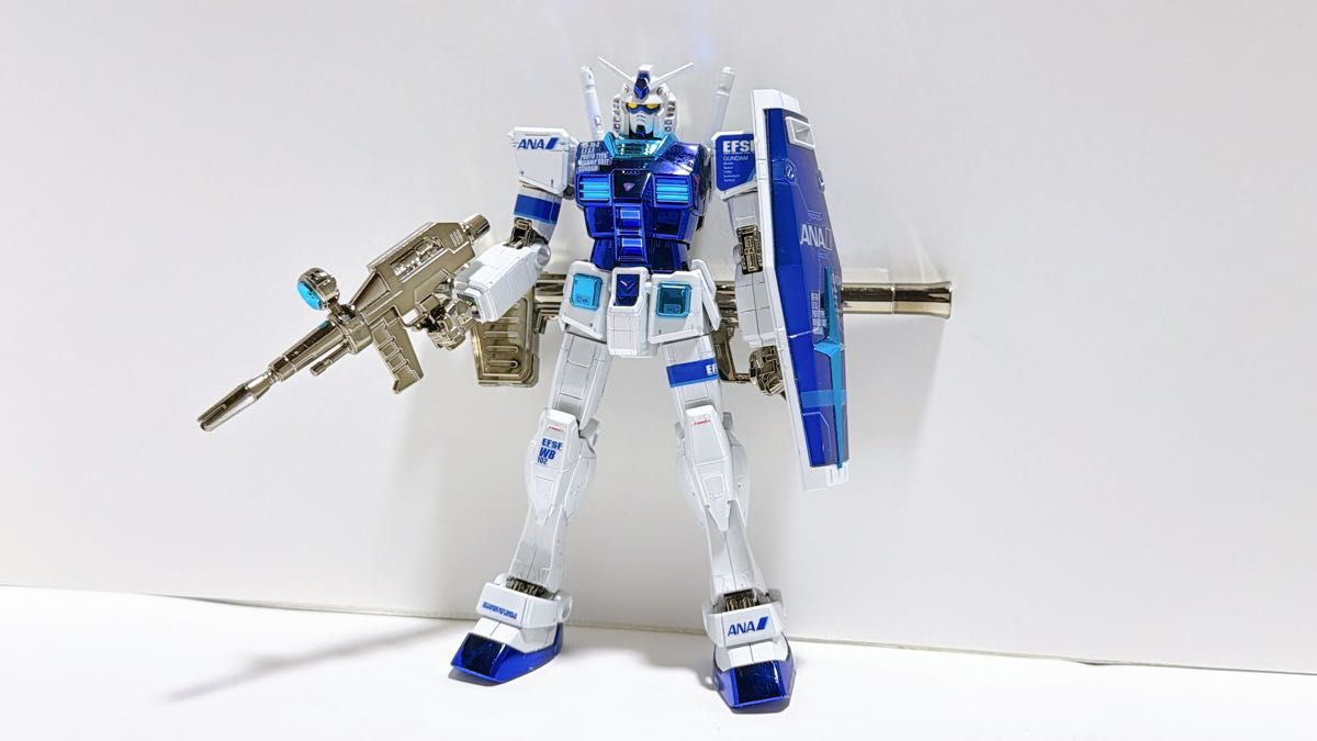 EG νガンダム 二次元彩色 二次元塗装 1/144 プラモデル 完成品