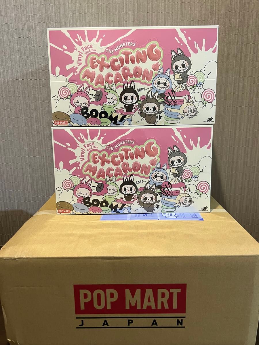 POPMART LABUBU マカロン ラブブアソートボックス シュリンク付き