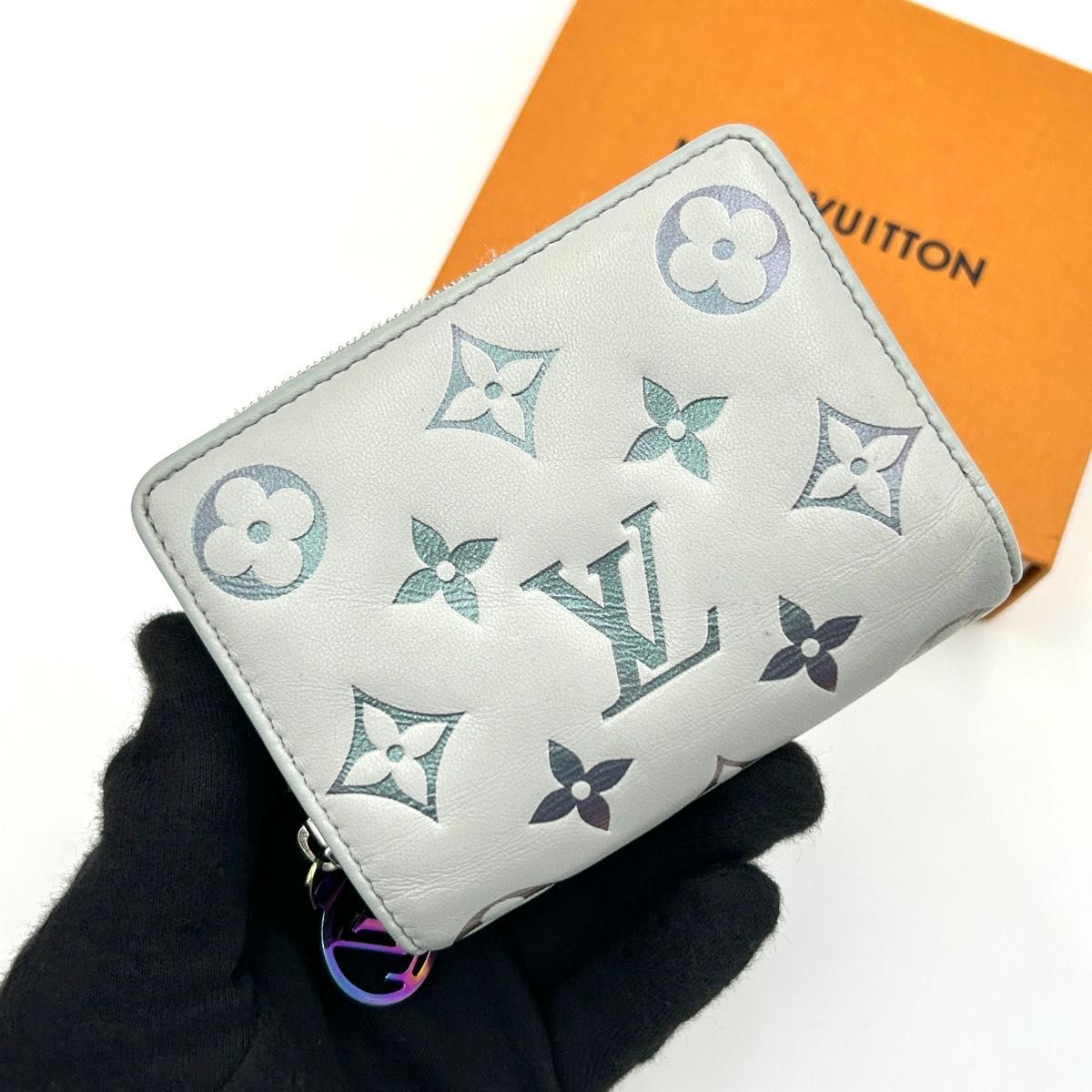 LOUIS VUITTON ルイヴィトン モノグラム タイル ジッピーウォレット 長