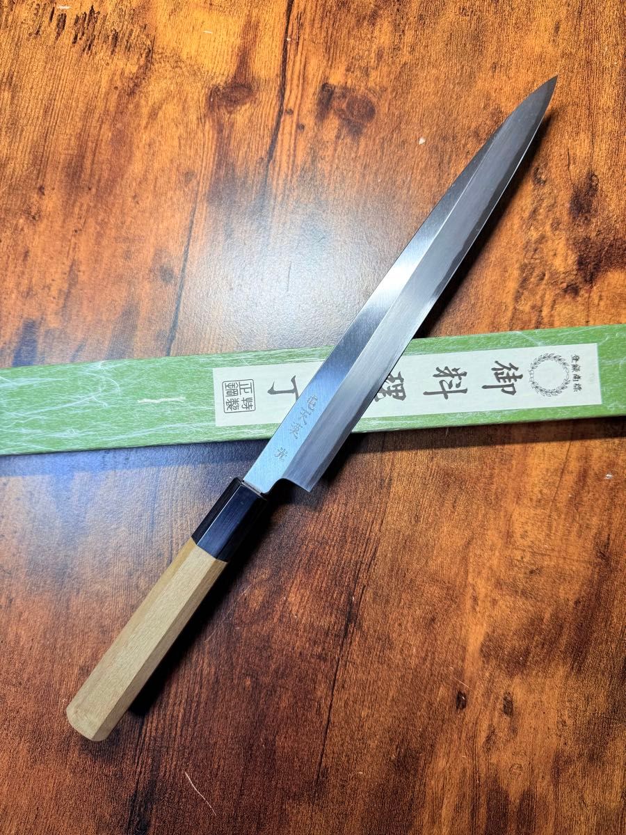 助松和牛刀包丁6寸VG10 ニッケルアマスカ紫檀白水牛八角柄| Buyee日本