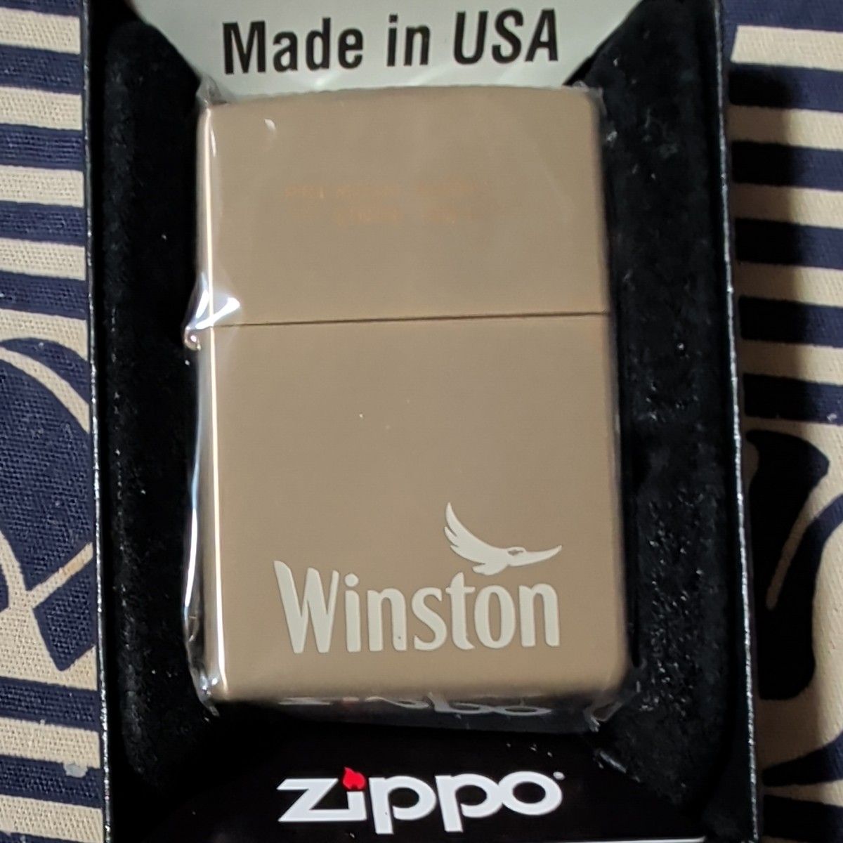 ZIPPO Winston ウィンストン 新品】Winston ウィンストンロゴ Zippo
