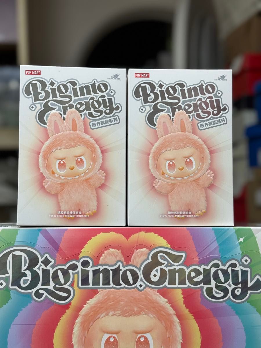 POP MART 正規品ラブブ エナジー ぬいぐるみキーホルダー未開封ピース2