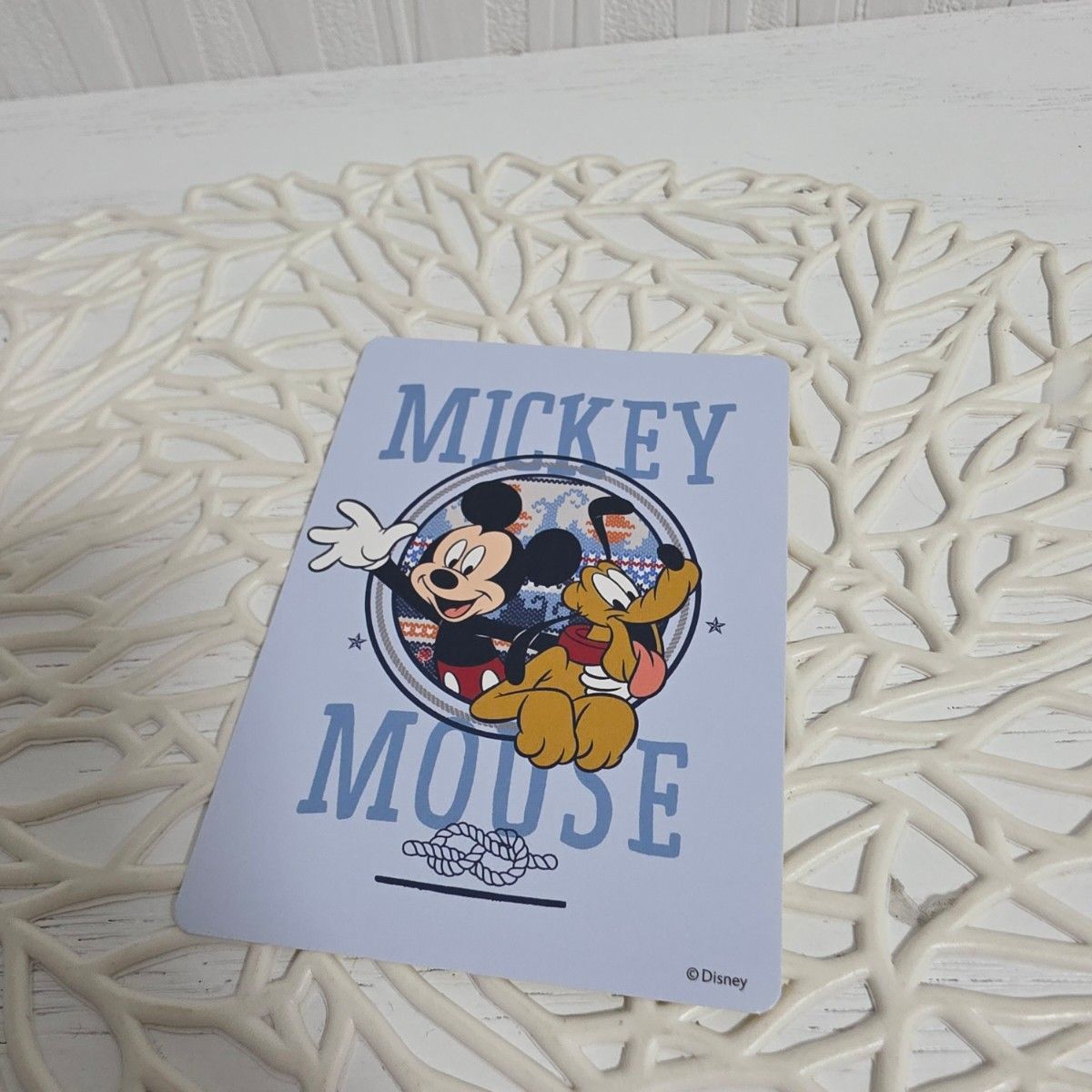 ディズニーストア じゃんけんカード 未使用 ミッキー プルート