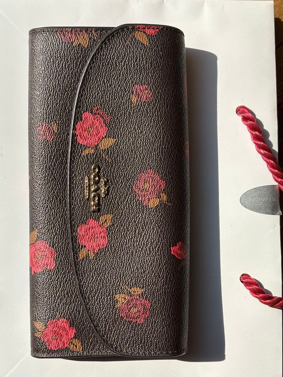 COACH コーチ シグネチャー 花柄 長財布 | Shop at JDirectItems