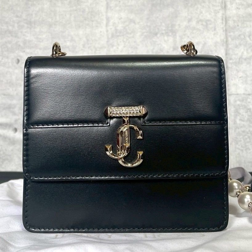 美品 Felisi フェリージ ショルダーバッグ ナイロン レザー ハーフ