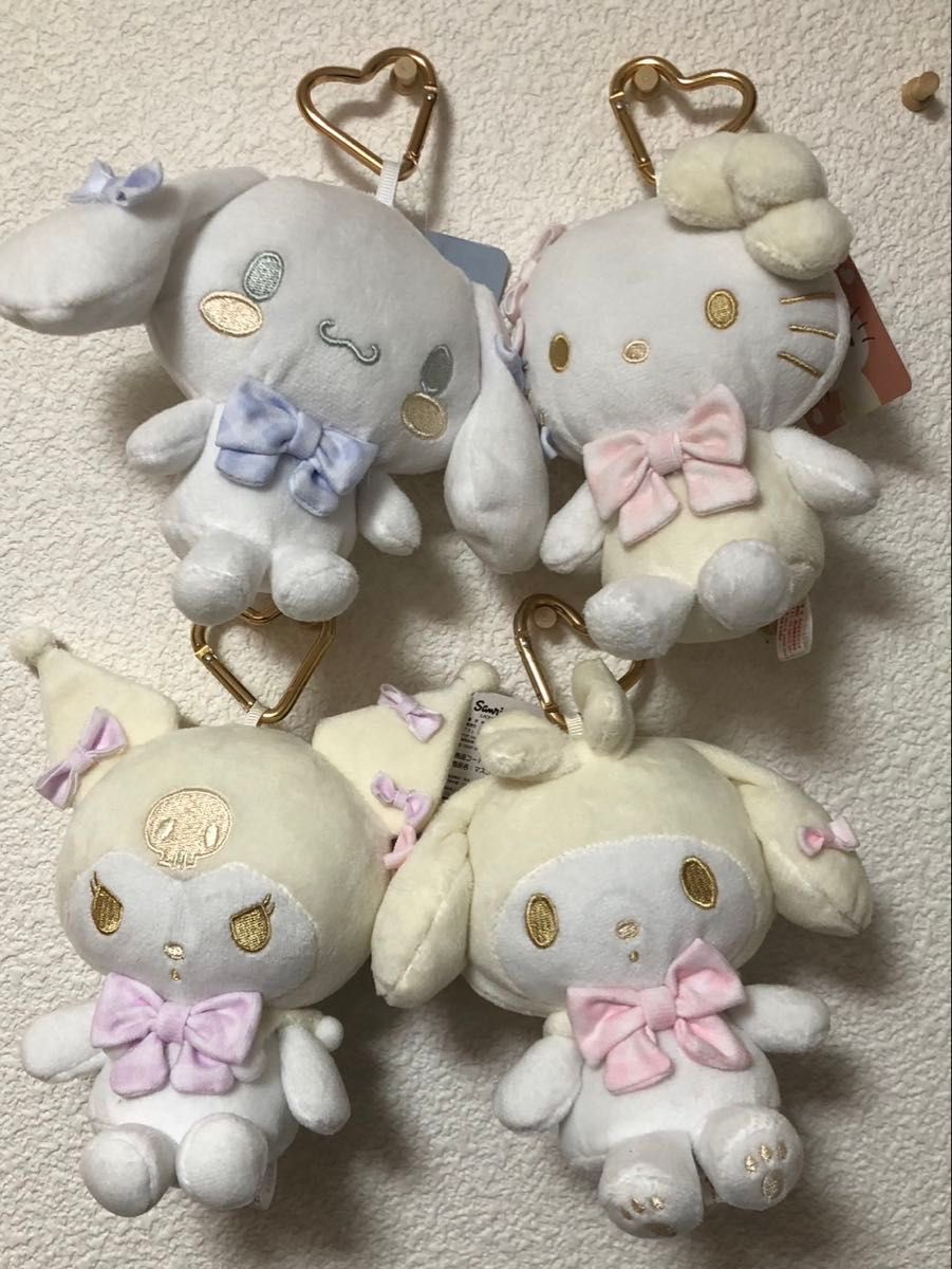 サンリオ ハローキティ マイメロディ ぬいぐるみ マスコット 3個セット
