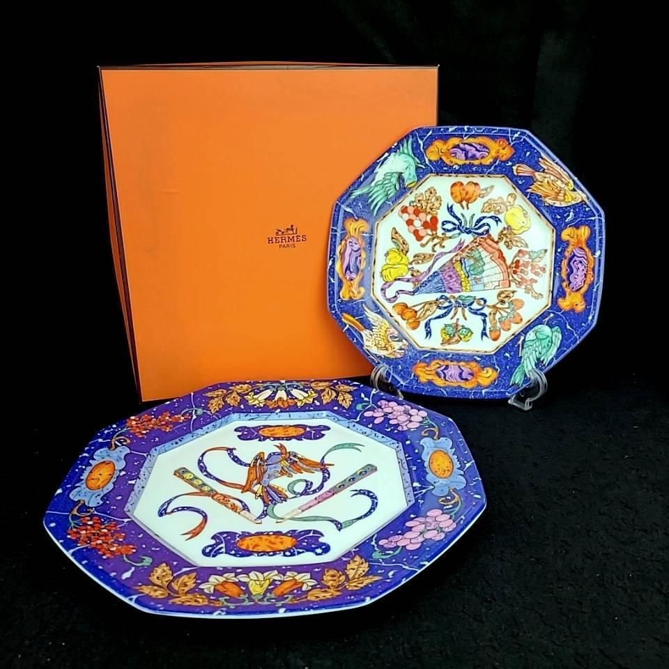 ♪未使用級♪エルメス　シエスタ　プレート　ディナープレート　大皿　箱つき 未使用保管品】エルメス HERMES シエスタ ディナープレート 大皿