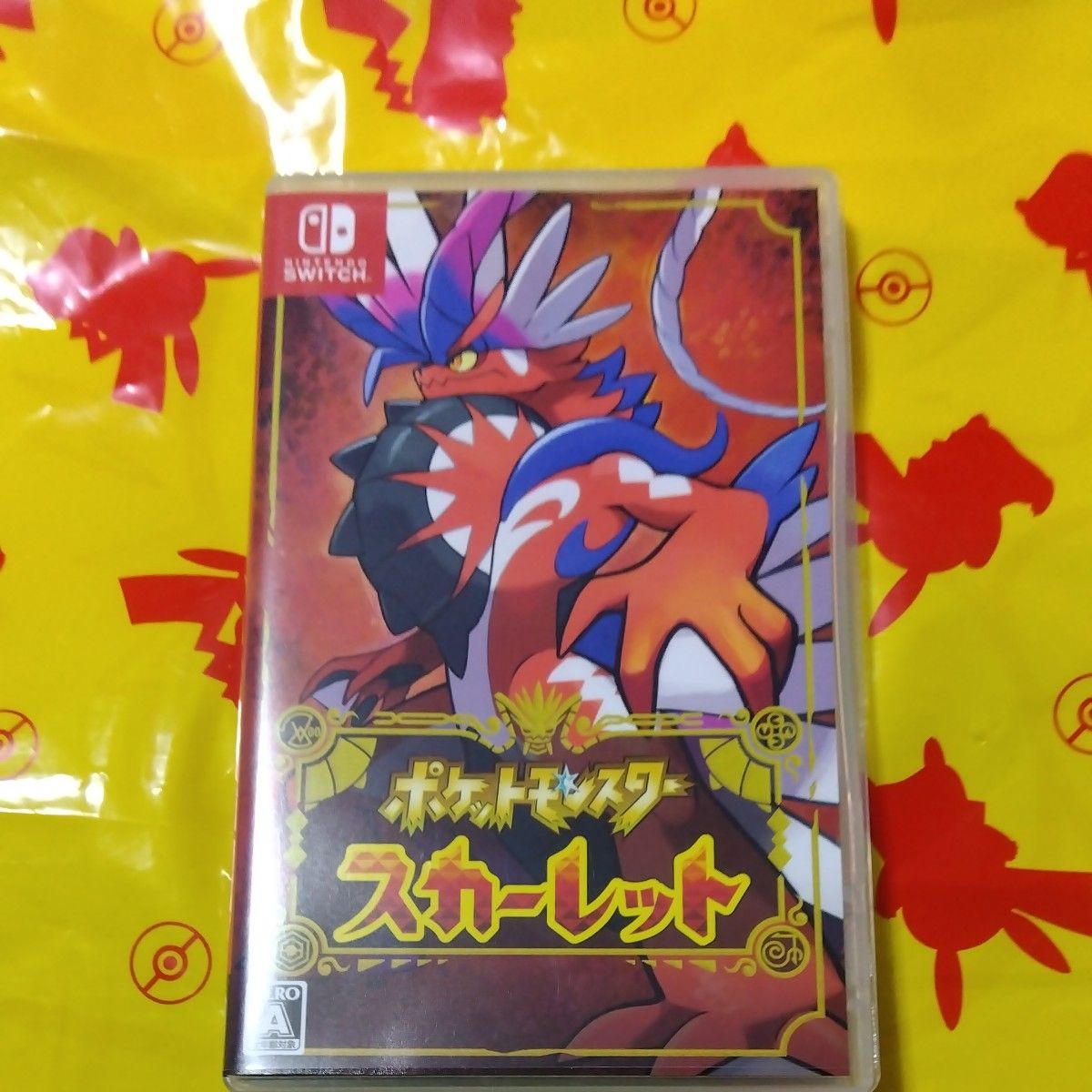 【良品】ポケットモンスター スカーレット Nintendo Switchソフト ポケットモンスター スカーレット＋ゼロの秘宝 Switch