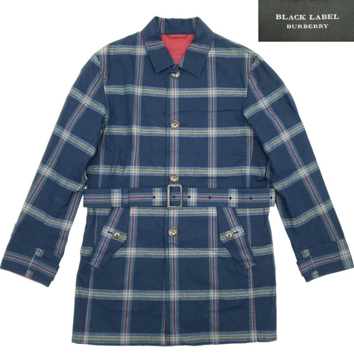 美品】BURBERRY 最高級 ノバチェック ステンカラーデザイン スプリング