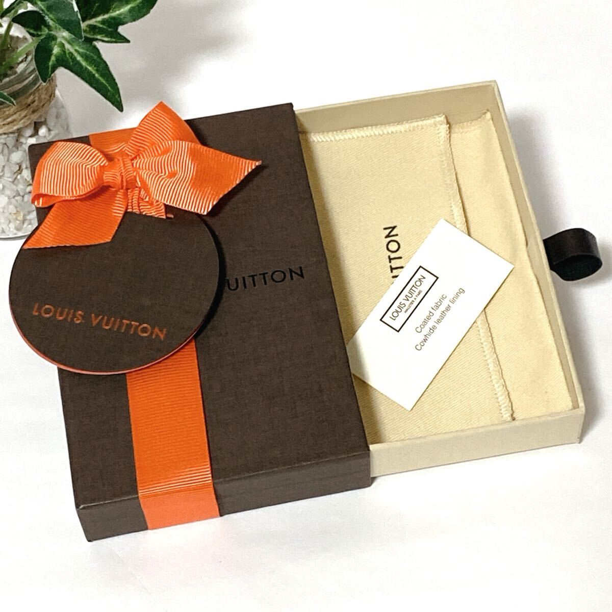 LOUIS VUITTON ルイヴィトン 空箱 保存袋 セット 28×19×4.5cm 正規付属