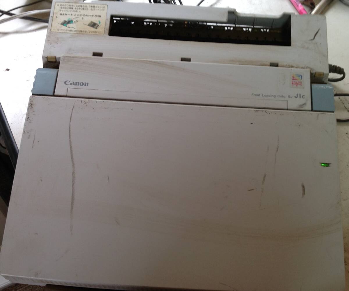 整備済・動作保証付ワープロ Canon Canon Color BJ Word Processor