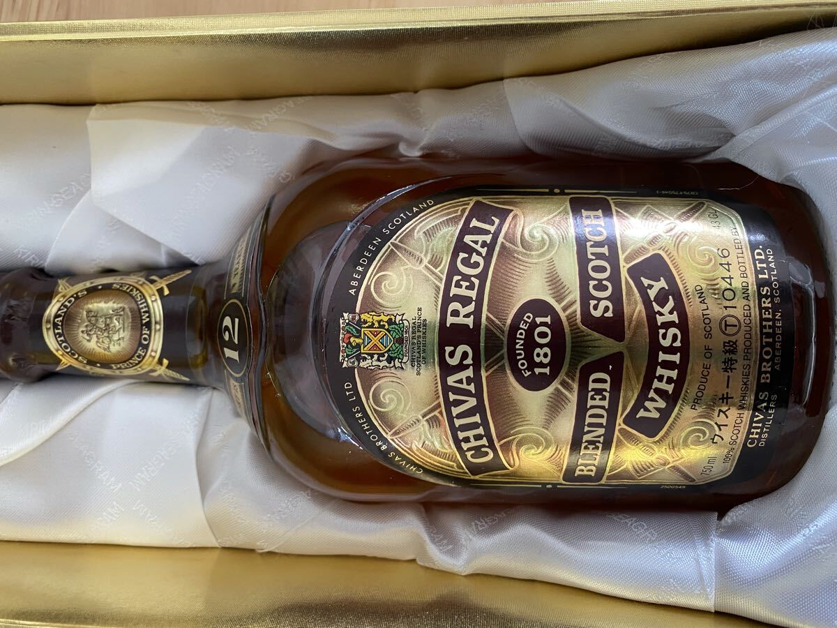 だ*い様 【3点】未開封 古酒CHIVAS REGAL ウイスキー 元箱 1L, 未開栓 古酒 ウイスキー 3本セット スコッチ シーバスリーガル