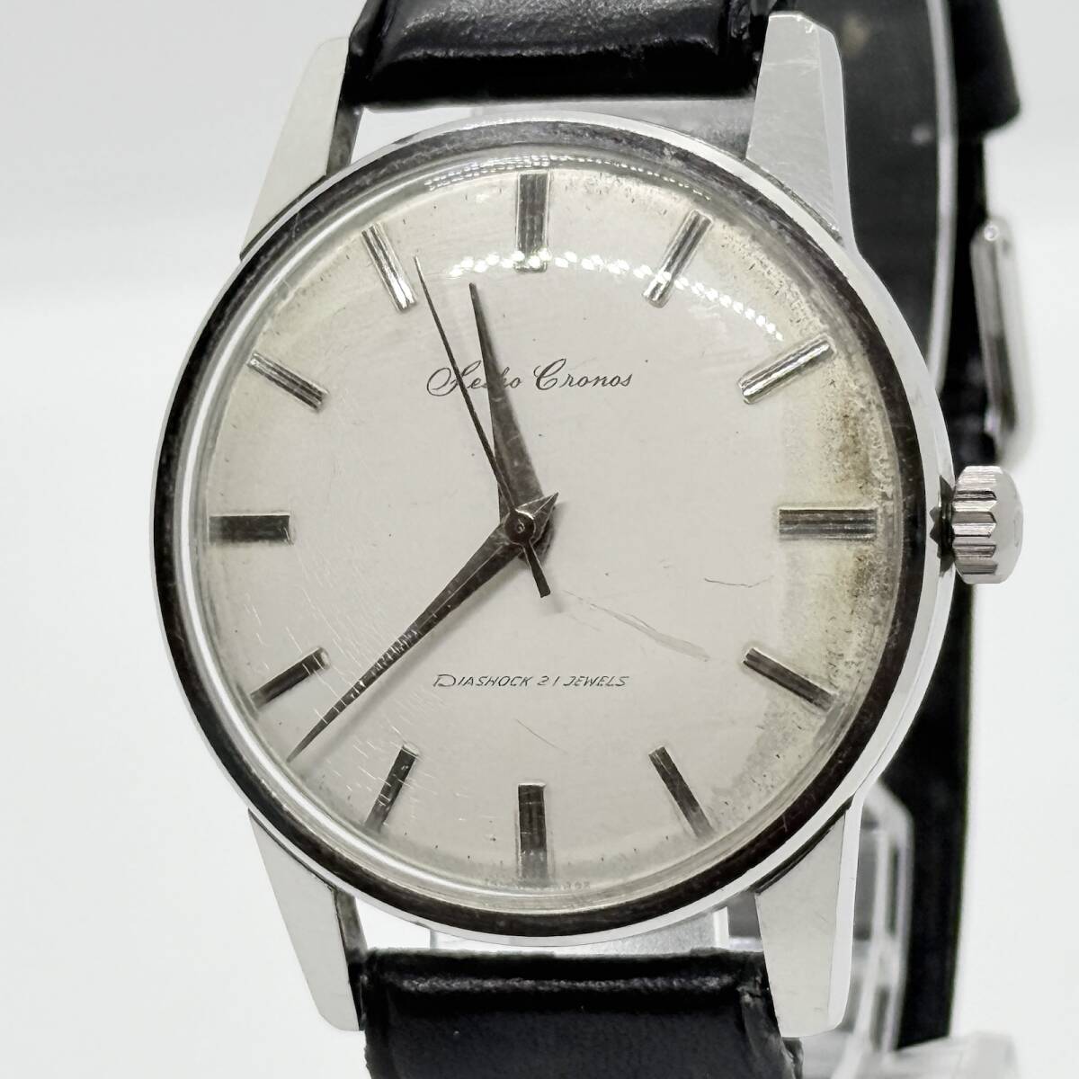 質屋【1円～】SEIKO セイコー クロノス メンズ ウォッチ 8123-6380 